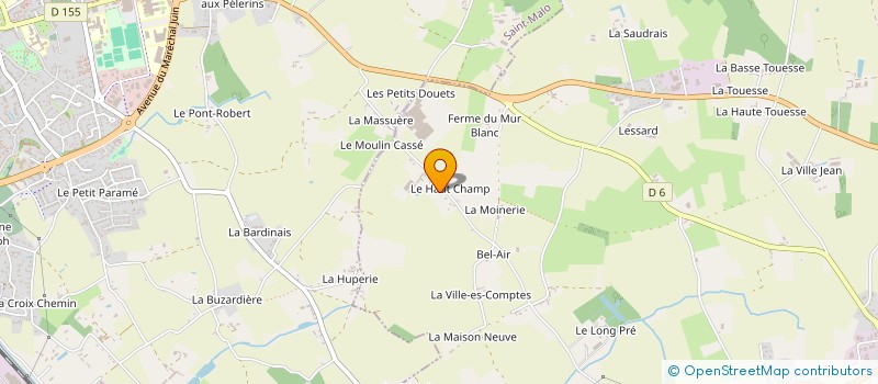 localisation de l'entreprise MONSIEUR ARSENE BEAUPERE à SAINT-MELOIR-DES-ONDES