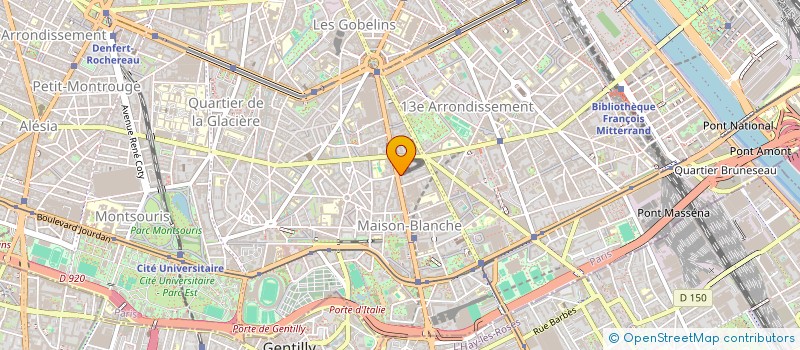 localisation de l'entreprise MONSIEUR ARSENE BOUNIATIAN DJIRDJIRIAN  PARIS