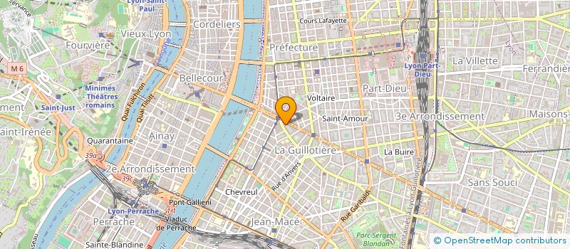 localisation de l'entreprise MONSIEUR ARSENE CALVET  LYON