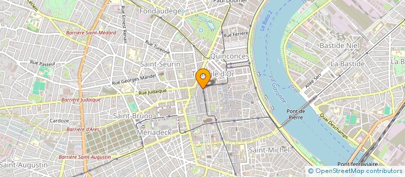 localisation de l'entreprise MONSIEUR ARSENE CHIFFOLEAU  BORDEAUX