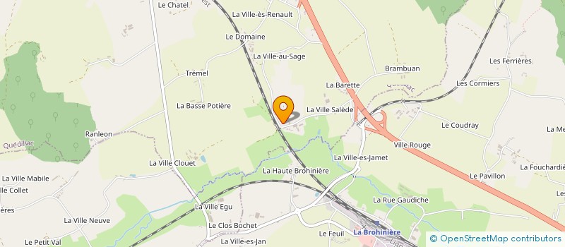 localisation de l'entreprise MONSIEUR ARSENE COLLET à QUEDILLAC