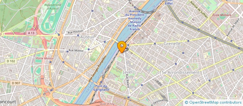 localisation de l'entreprise MONSIEUR ARSENE DAPREMONT  PARIS