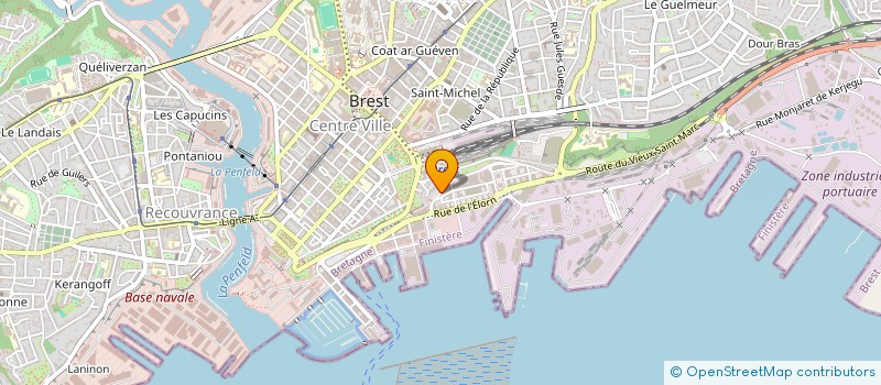 localisation de l'entreprise MONSIEUR ARSENE DISSAUX à BREST