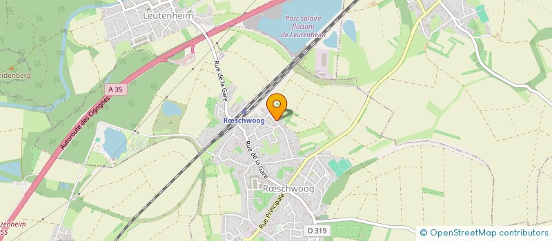 localisation de l'entreprise MONSIEUR ARSENE ERLENMEYER  RSCHWOOG