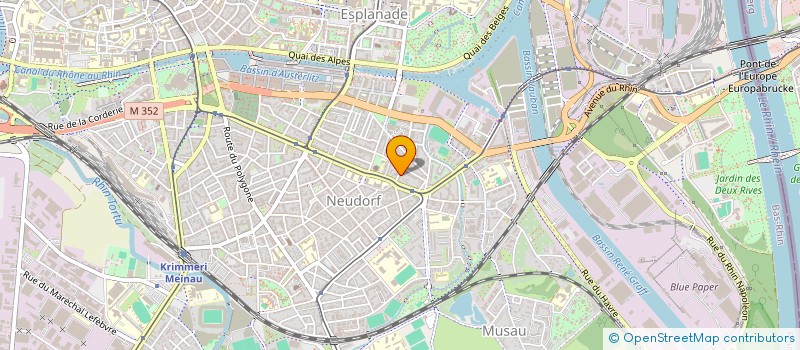 localisation de l'entreprise MONSIEUR ARSENE FICHTER  STRASBOURG
