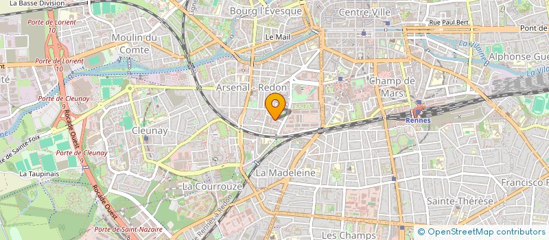 localisation de l'entreprise MONSIEUR ARSENE GOUNE-NGAI YANKOISSE  RENNES