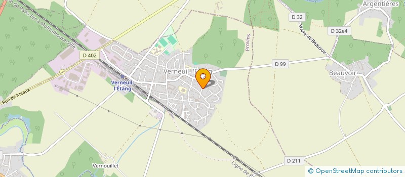 localisation de l'entreprise MONSIEUR ARSENE JEAMET  CHAMPDEUIL