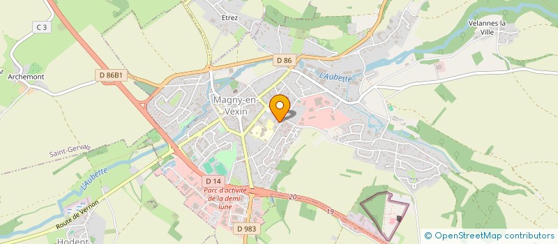 localisation de l'entreprise MONSIEUR ARSENE MALONGA NGANGA  MAGNY-EN-VEXIN