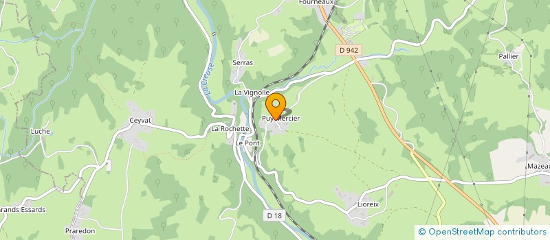 localisation de l'entreprise MONSIEUR ARSENE MAUMY à SAINT-MEDARD-LA-ROCHETTE
