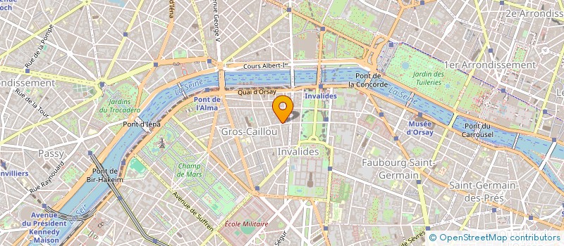 localisation de l'entreprise MONSIEUR ARSENE MERLEAU  PARIS