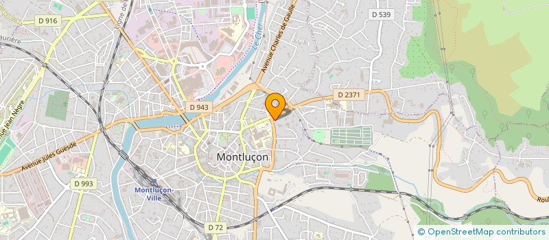 localisation de l'entreprise MONSIEUR ARSENE PETROSSIAN  MONTLUCON