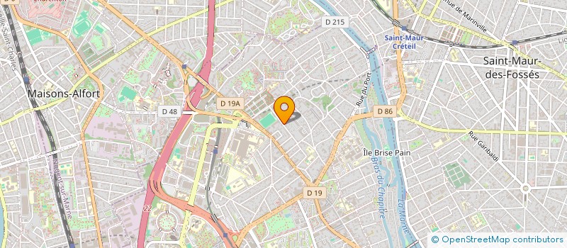 localisation de l'entreprise MONSIEUR ARSENE SARI  CRETEIL