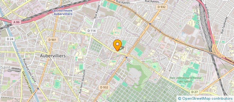 localisation de l'entreprise MONSIEUR ARSENE SECTOLAND à AUBERVILLIERS