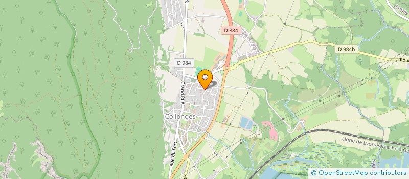 localisation de l'entreprise MONSIEUR ARSENI FEDOSSEEV  COLLONGES