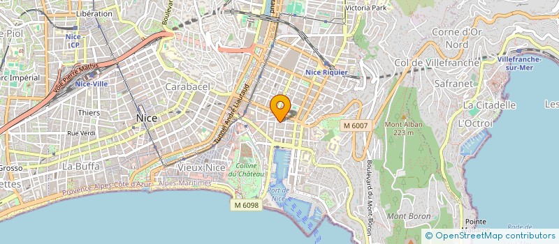 localisation de l'entreprise MONSIEUR ARSENII BRODACH  NICE