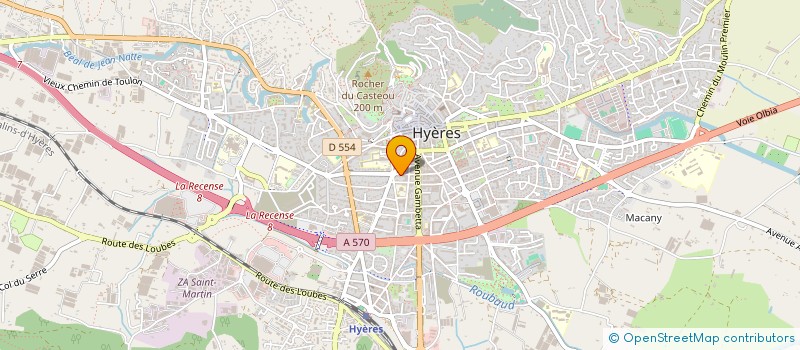 localisation de l'entreprise MONSIEUR ARSENII NOVIKOV  HYERES