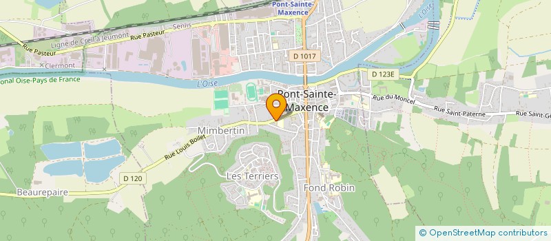 localisation de l'entreprise MONSIEUR ARSHAD MOHAMMAD  PONT-SAINTE-MAXENCE