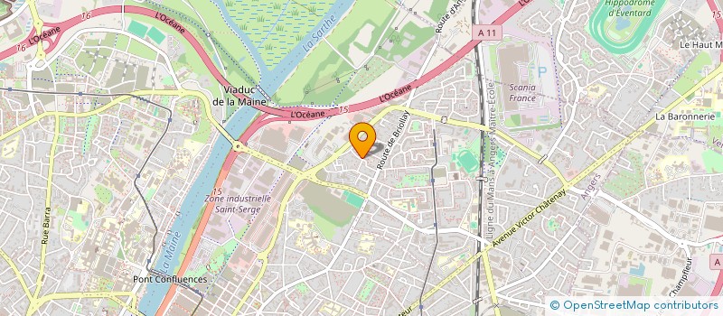 localisation de l'entreprise MONSIEUR ARSHAD MOHAMMAD  ANGERS