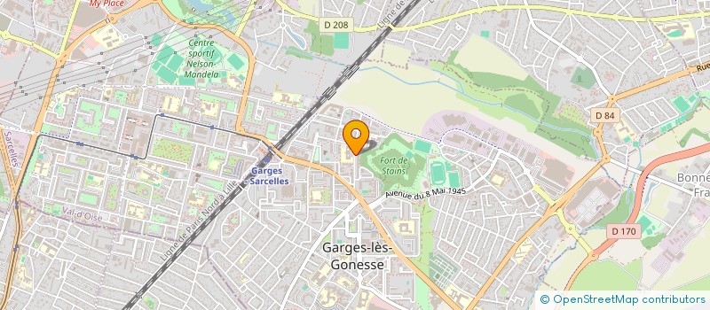 localisation de l'entreprise MONSIEUR ARSHETE MOHAMED  GARGES-LES-GONESSE