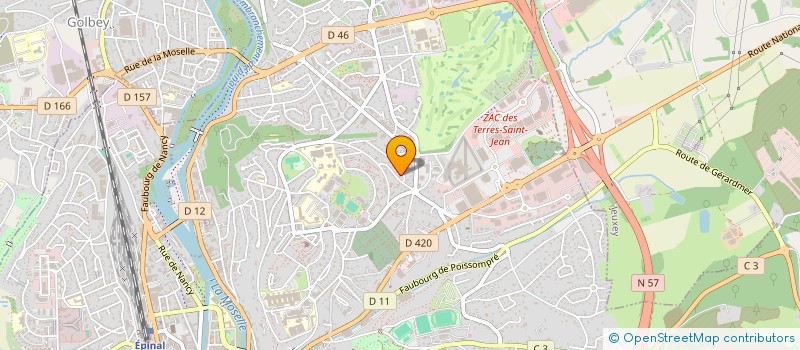 localisation de l'entreprise MONSIEUR ARSIM SALIHU  EPINAL