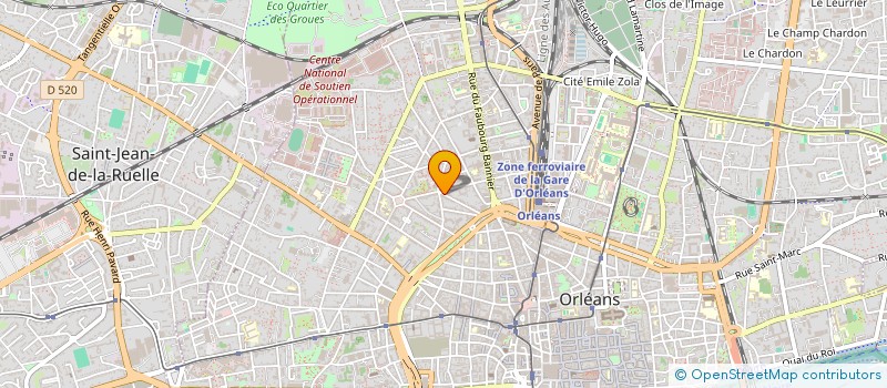 localisation de l'entreprise MONSIEUR ARSLAN BEKHECHI à ORLEANS