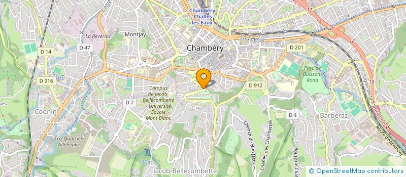 localisation de l'entreprise MONSIEUR ARSLAN QADOOS  CHAMBERY