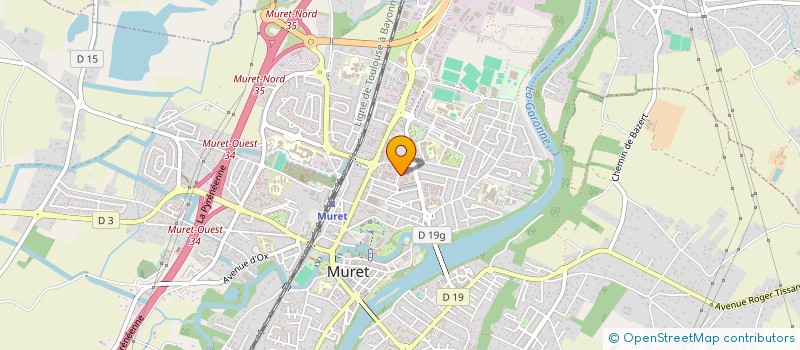 localisation de l'entreprise MONSIEUR ARSLAN ZENASNI  MURET