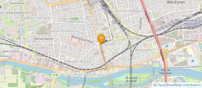 localisation de l'entreprise MONSIEUR ARSLANE CHEKROUNI  TOURS