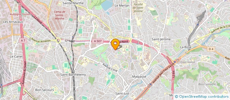 localisation de l'entreprise MONSIEUR ARTAK BERAKCHYAN à MARSEILLE 13EME