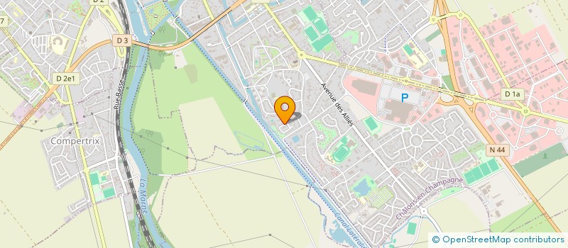 localisation de l'entreprise MONSIEUR ARTAK HAMIKOVITCH PETROSSYAN  CHALONS-EN-CHAMPAGNE