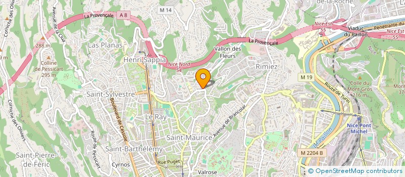 localisation de l'entreprise MONSIEUR ARTAK MARGARYAN à NICE