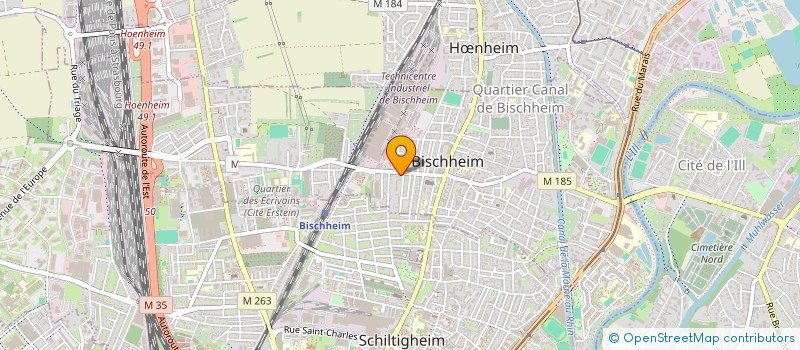 localisation de l'entreprise MONSIEUR ARTAN PRIFTI  BISCHHEIM