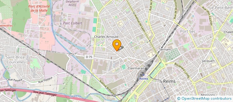 localisation de l'entreprise MONSIEUR ARTEM AMBARYAN  REIMS