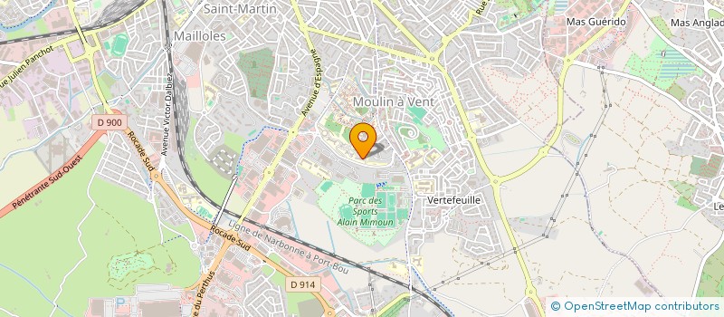 localisation de l'entreprise MONSIEUR ARTEM DELKELBAUM  PERPIGNAN