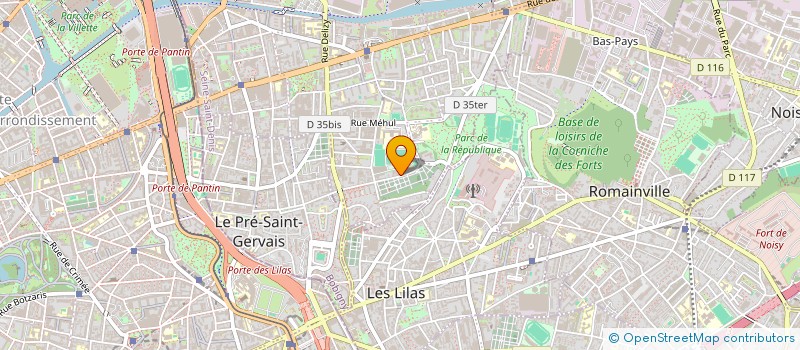 localisation de l'entreprise MONSIEUR ARTEM ISAIEV  PANTIN