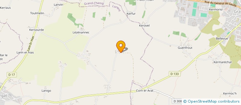 localisation de l'entreprise MONSIEUR ARTHUR ALLARD  PLUMERGAT