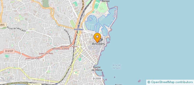 localisation de l'entreprise MONSIEUR ARTHUR AMBLARD  ANTIBES