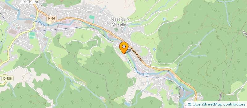 localisation de l'entreprise MONSIEUR ARTHUR AMET  FRESSE-SUR-MOSELLE