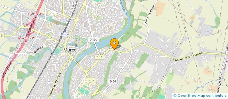 localisation de l'entreprise MONSIEUR ARTHUR ANIES  MURET