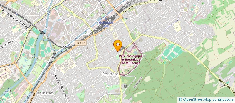 localisation de l'entreprise MONSIEUR ARTHUR ANTZ à MULHOUSE