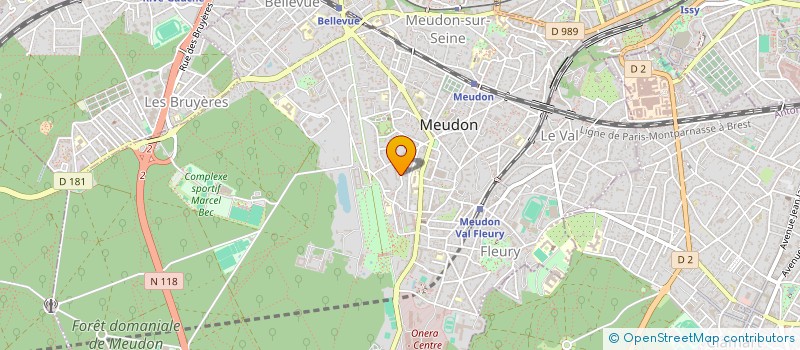 localisation de l'entreprise MONSIEUR ARTHUR ARTHUR BERCOVITZ à MEUDON