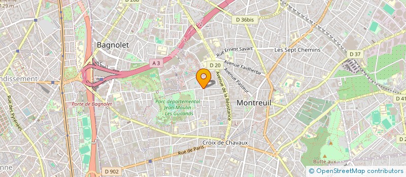 localisation de l'entreprise MONSIEUR ARTHUR ATGER à MONTREUIL