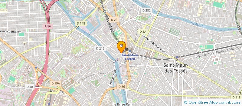 localisation de l'entreprise MONSIEUR ARTHUR ATHANE  SAINT-MAUR-DES-FOSSES