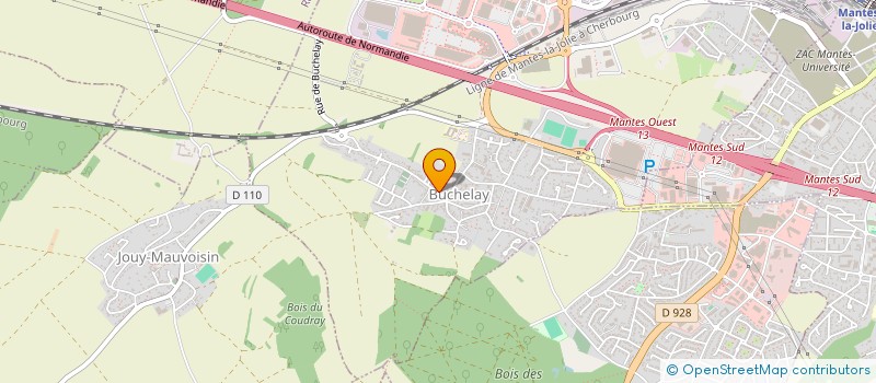 localisation de l'entreprise MONSIEUR ARTHUR AUDEBERT  BUCHELAY