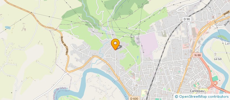 localisation de l'entreprise MONSIEUR ARTHUR AZAIS à ALBI