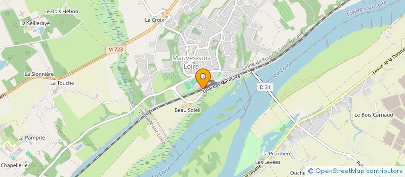 localisation de l'entreprise MONSIEUR ARTHUR BAMAS  MAUVES-SUR-LOIRE