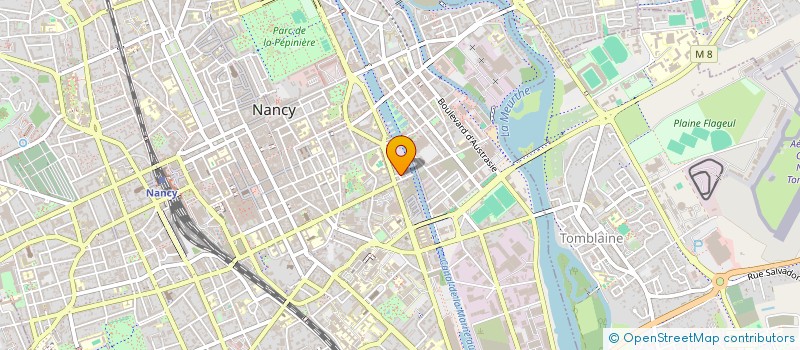 localisation de l'entreprise MONSIEUR ARTHUR BANA  NANCY