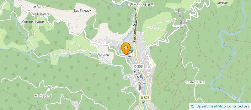 localisation de l'entreprise MONSIEUR ARTHUR BARBIER  VALS-LES-BAINS