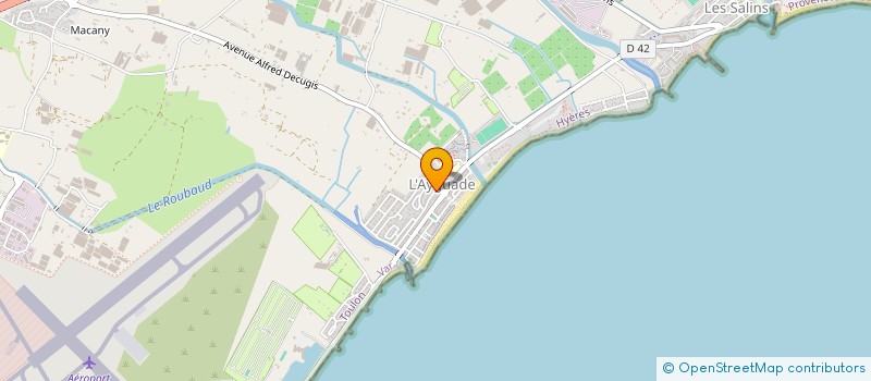 localisation de l'entreprise MONSIEUR ARTHUR BARRUE à HYERES