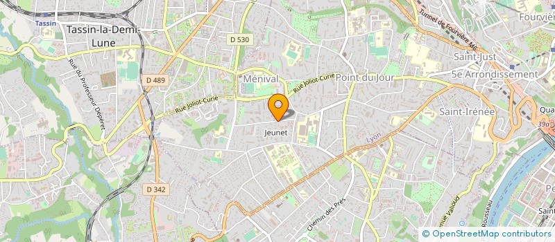 localisation de l'entreprise MONSIEUR ARTHUR BARSOTTI  CHASSIEU